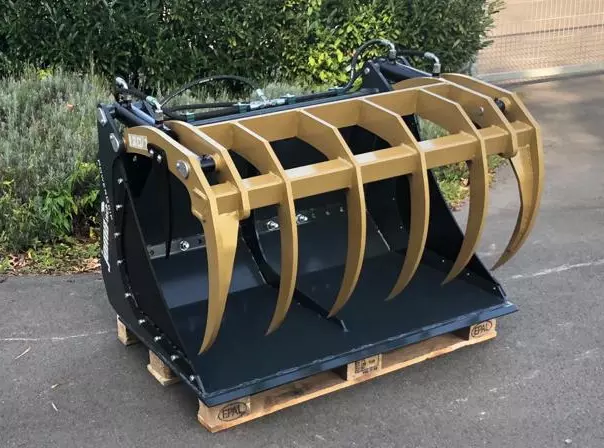 Greifschaufel Powergrip mit Euroaufnahme - [ 1500mm zweiteilig ]