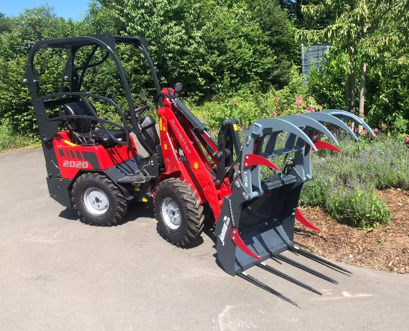 Krokodilgebiss Powergrip mit Euroaufnahme Powergrip - [ 2400mm zweiteilig ]