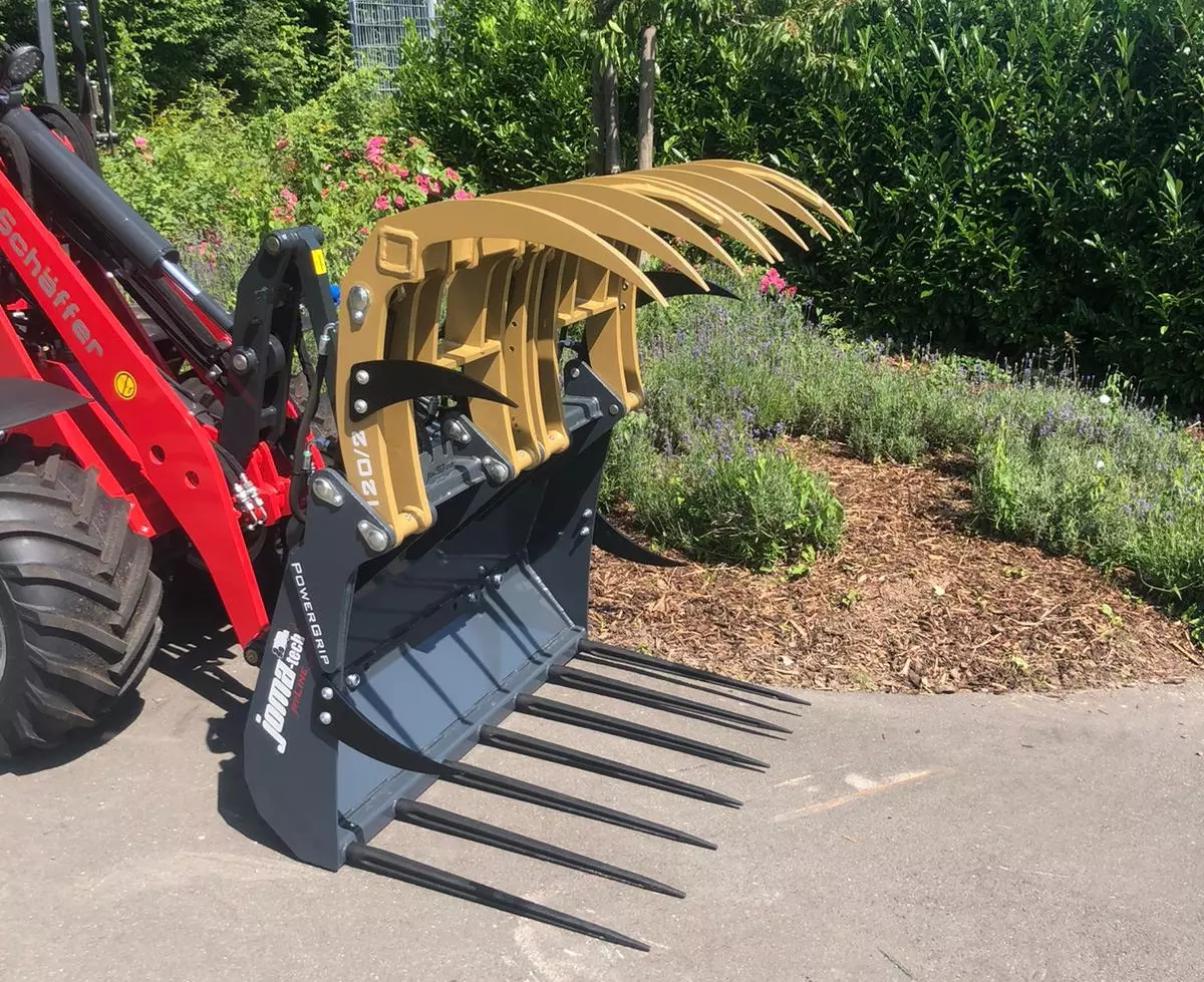Krokodilgebiss Powergrip mit Euroaufnahme Powergrip - [ 2400mm zweiteilig ]