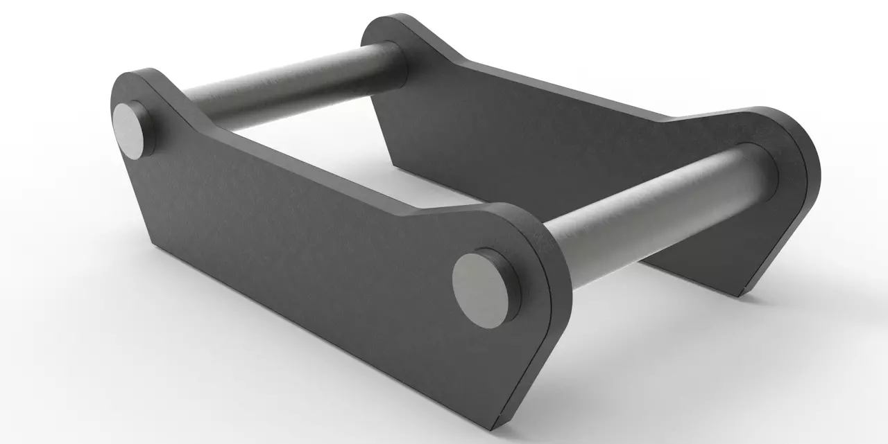 Adapter und Schnellwechsler für Bagger Adapterrahmen EasyLock HS6/8 passend zu Wacker Neuson ohne Grundplatte