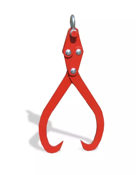 Handwerkzeuge Verladezange / Schleppzange in rot mit 72cm Öffnungsweite