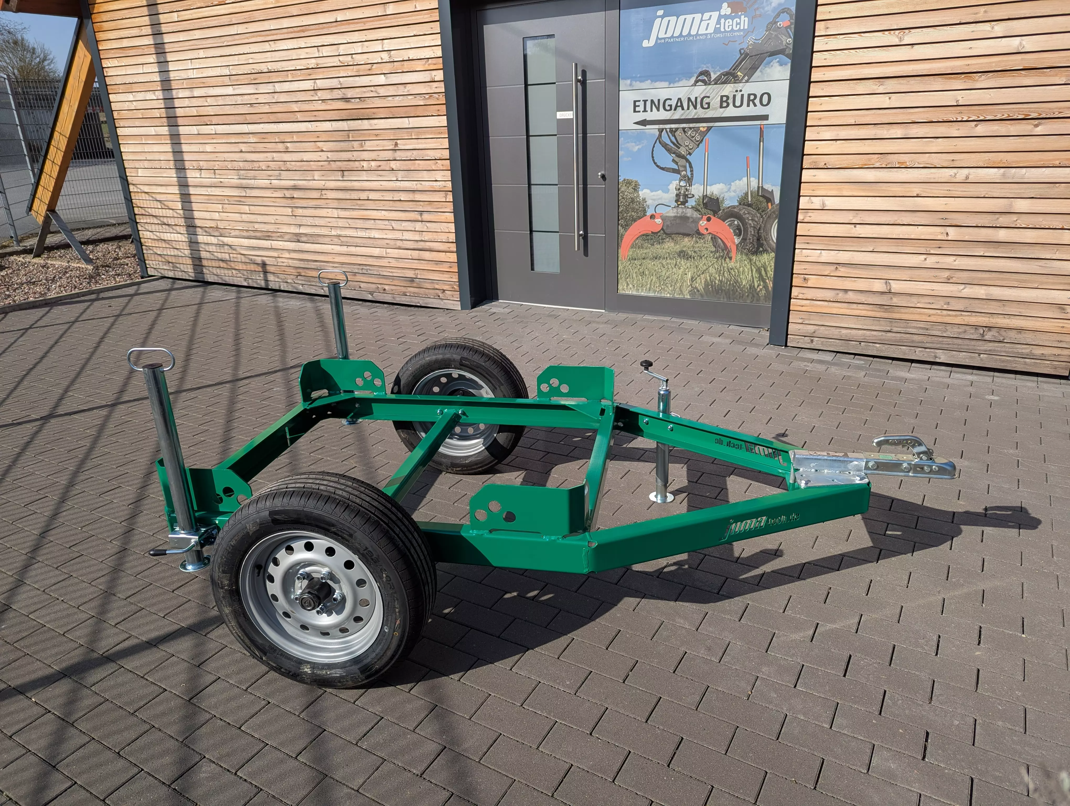 Anhänger für IBC Container 1000L mobile Weidetränke ohne IBC-Tank Anhänger ohne Zubehör