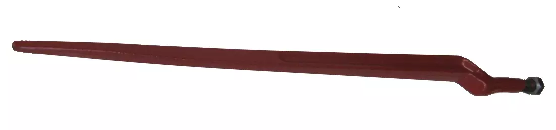 Frontladerzinken gekröpft 880mm M22x1,5mm, Ballenzinken, Zinken