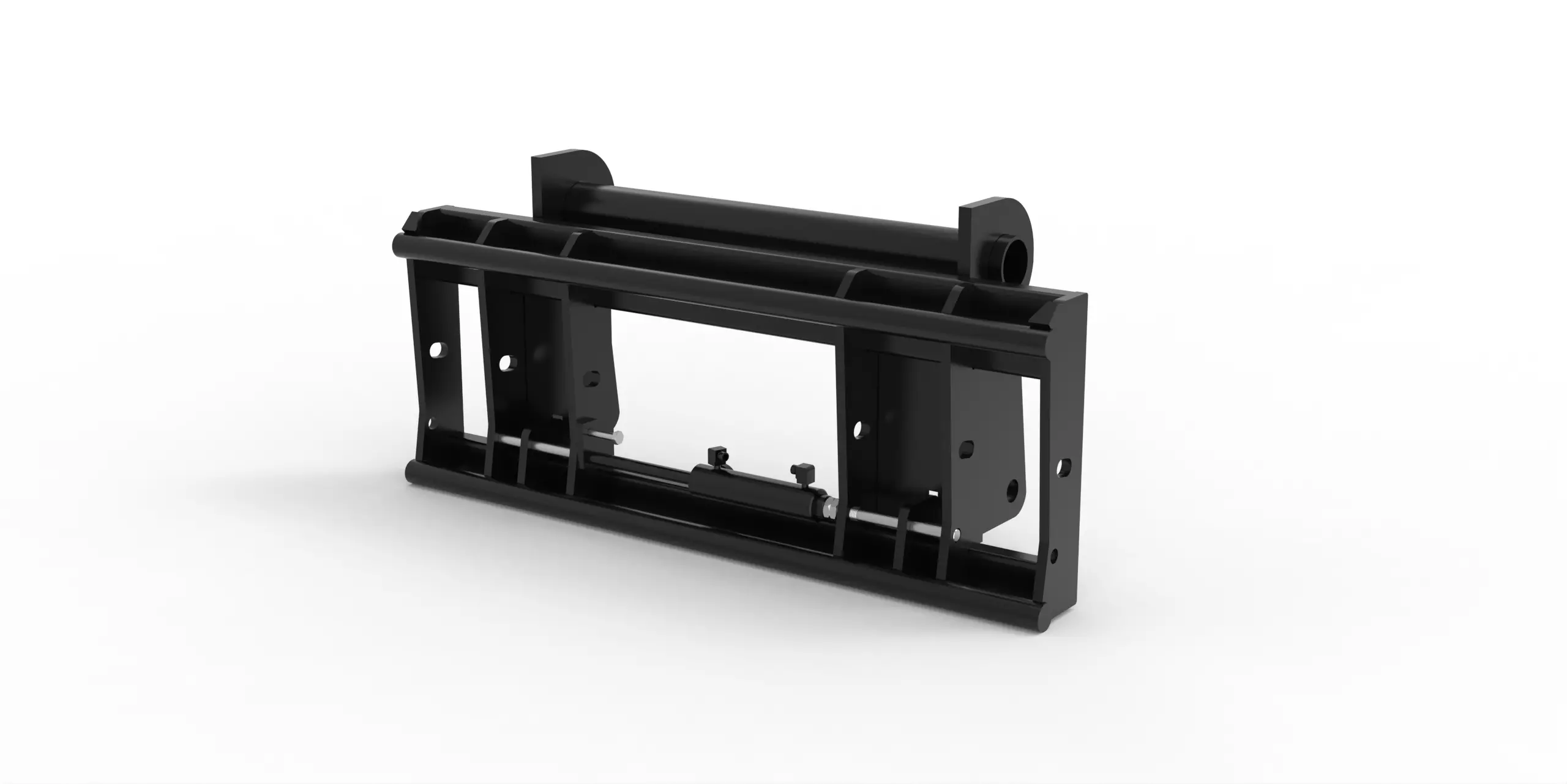 Joma-Tech Adapter von Radlader auf Euroaufnahme - Schnellwechsler Manitou 750mm Hydraulische Verrieglung