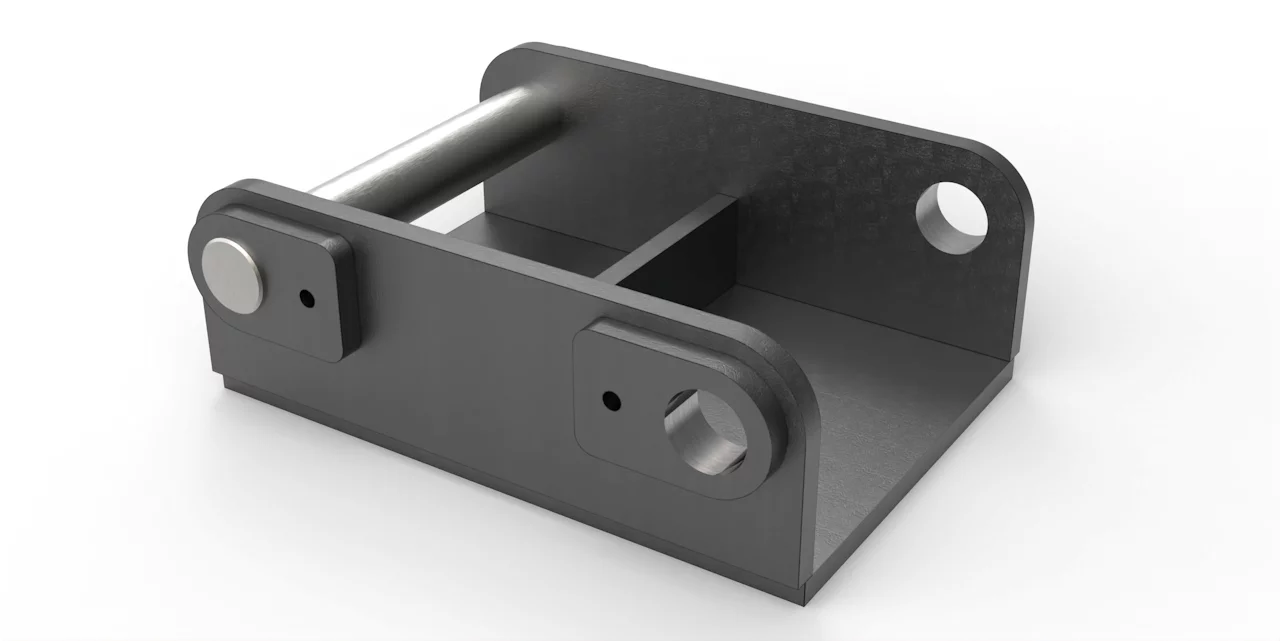 Adapterrahmen Liebherr SW33 mit aufgeschweißter Grundplatte