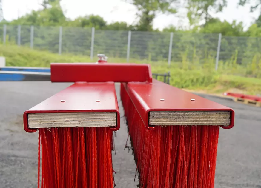 Blockbesen ecoLine, Anbaubesen, Staplerbesen - [ 2000mm Stapleraufnahme ]