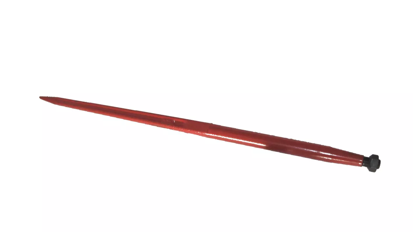Schwerlastzinken 1100mm M28x1,5mm, Ballenzinken, Frontladerzinken