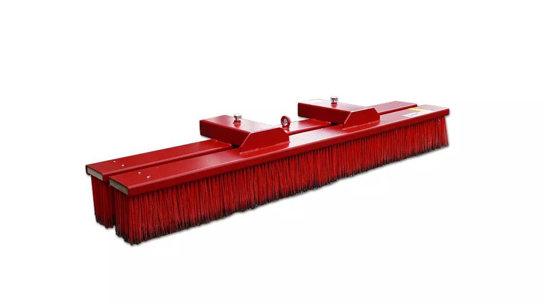 Blockbesen Joma-Tech ecoLine, Anbaubesen, Staplerbesen - [ 1500mm Stapler-/Euroaufnahme ]