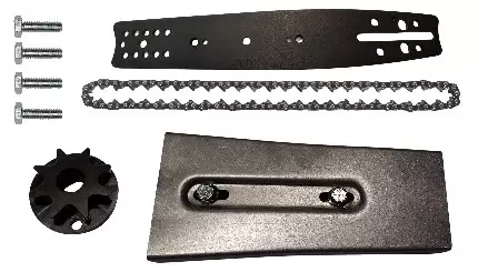 Schälgerät Set EDER ESG-C, Kettenbetrieben Rundhobel Set EDER ERH-C, Kettenbetrieben inkl. .325" Antriebsritzel, Kette und 12mm Schwertnut