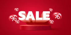 SALE % SALE %